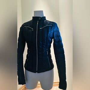 Women’s Puffy biker style jacket